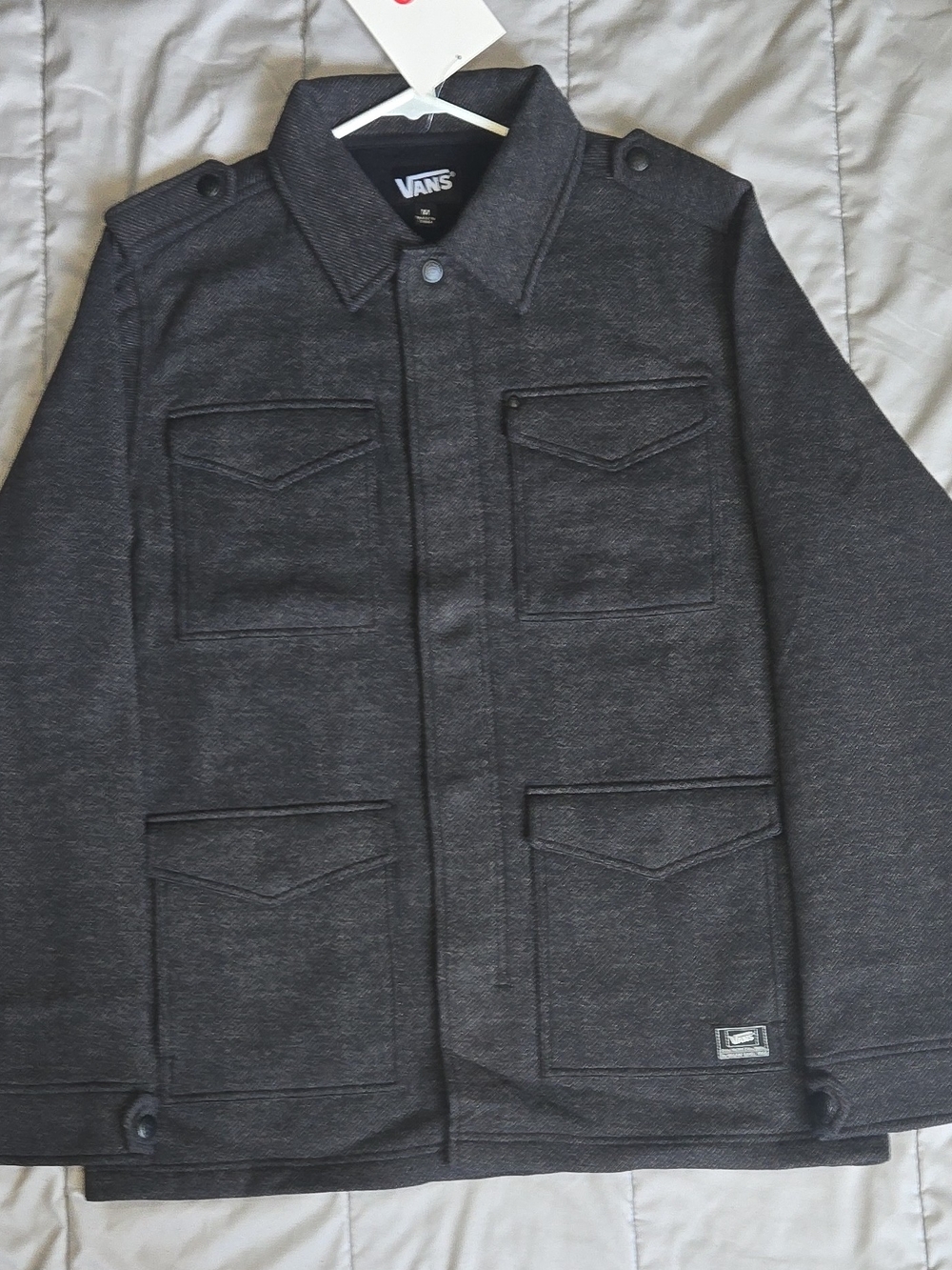 Vans Utility Field Jacket - Dark Charcoal (Pre Production Sample) Tags Attached